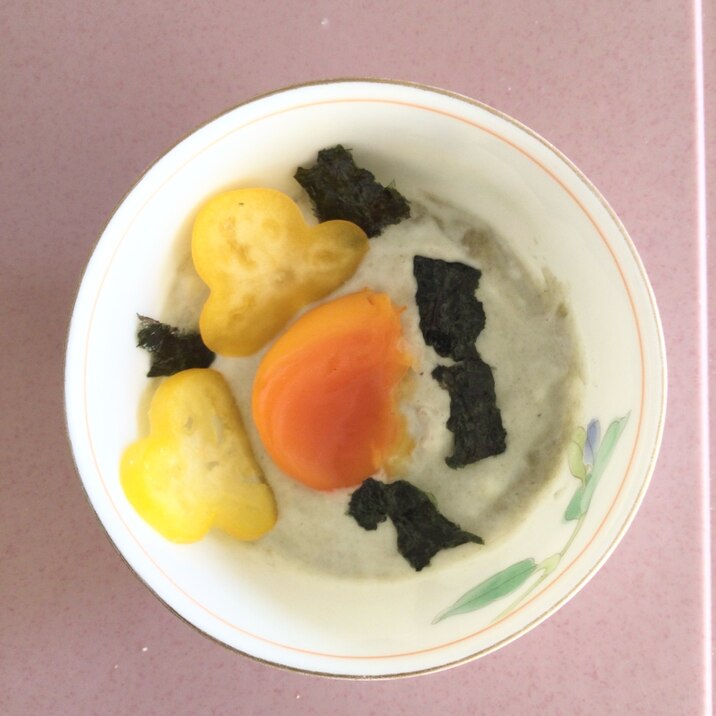 おもてなしに☆茹で卵パプリカ海苔抹茶ヨーグルト☆
